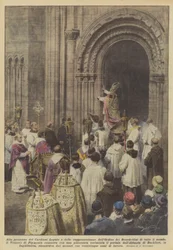 Kardinaalin legaatin ja kaiken benediktiiniritarikunnan edustajien läsnäollessa?