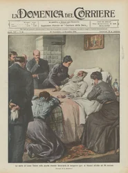 Leone Tolstoin kuolema pienellä Astapowon rautatieasemalla (Riasanin hallinto) aamunkoitteessa kello 20