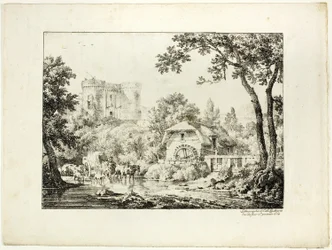 Paisatge amb un molí i Castlefinnish
