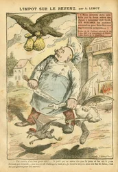Kuvitus: Achille Lemot (1846-1909) Le Pelerinissä