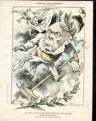 Le Triboulet, satiirinen mustavalkoinen