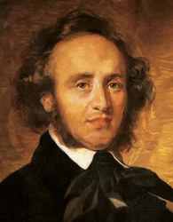 Felix Mendelssohn Bartholdyn muotokuva (Hamburg