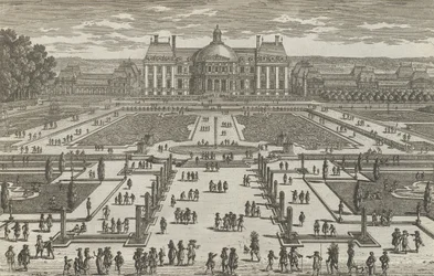 Näkymä Vaux-Le-Vicomtelle, 1680-luku, 1680-luku.