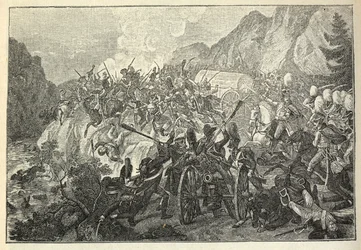 Katzbachin taistelu 26. elokuuta 1813.