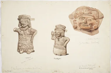 Figuurit, Veracruz (akvarelli)