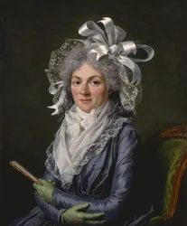Madame de Genlisin muotokuva 1746-1830, 1790