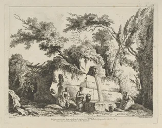 Otsikkosivulta Erilaisia ​​luonnosta poimittuja näkymiä... Rooman ympäristössä, 1700-luku.
