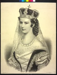 Itävallan keisarinna Elisabeth (litografia)