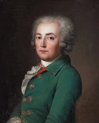 Stanislas Marie Adelaiden muotokuva, Clermont-Tonnerren kreivi (Clermont Tonnerre) (1757-1792), Wertmuller, Adolf Ulrik (1751-1811) Yksityinen kokoelma