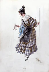 Mimìn rooliasu Giacomo Puccinin (1858-1924) oopperaan "La bohème"