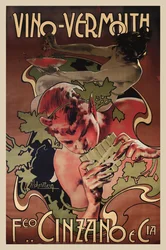 Vermutti Cinzano, 1906.