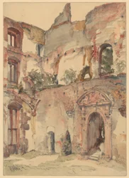 Heidelbergin linnan raunioissa