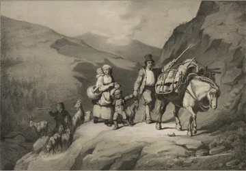Kuvaus Norge fremstillet ja Tegninger av Asbjørnsen, P.Chr. ja utgitt av Chr. Tønsberg (nro, 1848)