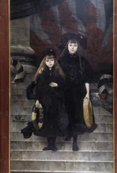 Alsace ja Lorraine, maalaus A.A. Lesrel