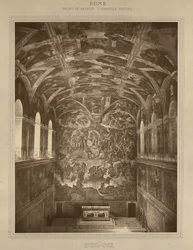 Rooma - Vatikaanin palatsi, Sikstuksen kappeli - Michelangelo