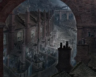 Lontoon yli rautateitse, 1872
