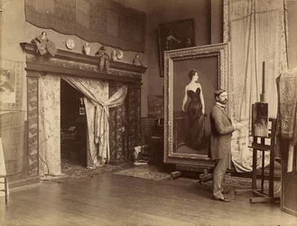 John Singer Sargent ateljeessa