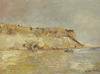 Kallioinen rannikko. 1870-80