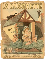 Kansi "" La Baionnette ", Satirique en Colors