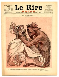 Kansi "" The Red Laughter", Satirical en Couleurs