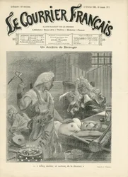 Kuva Adolphe dit Willettesta (1857-1926) Le Courrier francais -lehden kanteen