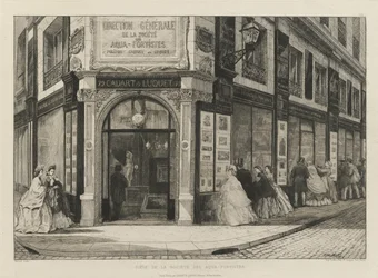 Aqua-Fortists Societyn päämaja, 1864