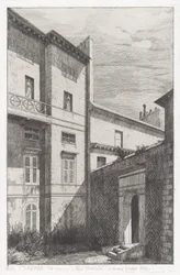 Rue St. Lazare 56, Paul Delarochen ja Horace Vernet