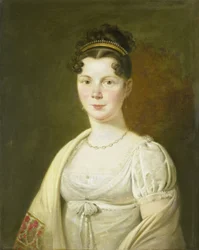 Muotokuva Wilhelmina Maria Haackin (1786-1857), Gerrit Verdoorenin neljännen vaimon