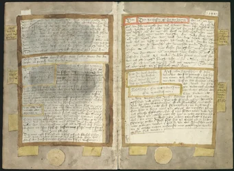 Adriaen Coenenin Visboeck - KB 78 E 54 - folio 150v (vasen) ja 151r (oikea)