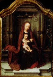 "The Virgin and Child Enthroned", 1500-luku