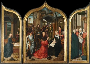 Triptyykki, n. 1510-12 (öljy levylle)