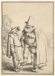 Groteskeja hahmoja, 1610-85.