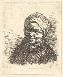 Talonpojan nainen, 1610-85.