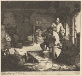 Smokers at the Inn, 1610-85.