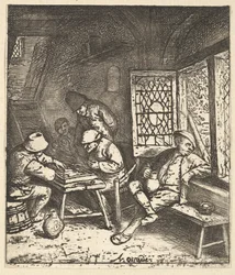 Tric Trac Players, 1610-85.