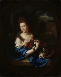Jan van de Pollin vaimon Margaretha Rendorpin muotokuva
