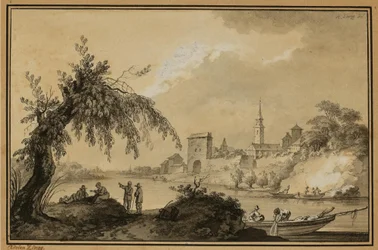 Sveitsin maisema Impression