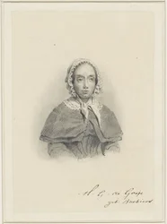 Maria Geertruida de Goeje-Barbiersin muotokuva