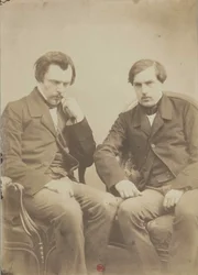 Goncourt veljekset Goncourt veljekset, noin 1855.