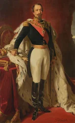 Franz Xaver Winterhalterin mukaan, Napoleon III kruunajaisasussa