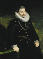 Habsburgin arkkiherttua Albrecht VII:n muotokuva