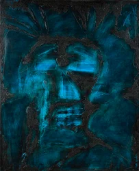 Henri, 2014 (técnica mista, óleo sobre tela) finlandês