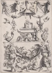 Koristepaneeli, n. 1514-36.