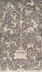 Koristepaneeli, n. 1514-36.