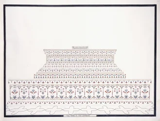 Keisarin hauta, n. 1815