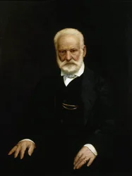 Victor Hugon muotokuva 1802-1885.