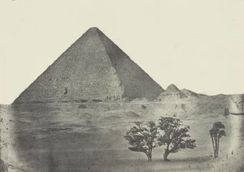 Cheopsin pyramidi, Keski-Egypti, 184951, painettu 1852.