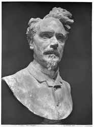 Henri Rochefortin (1830-1913) rintakuva (kipsi)