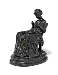 La Brodeuse, 1800-luvun loppu - 1900-luvun alku (pronssi)