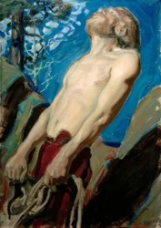 A.Gallen-Kallela, Diebstahl des Sampo
